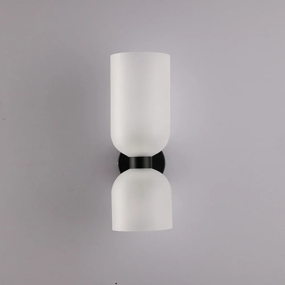 Copper Ember Birch – Nordic Modern Glass Wall Light Fixture