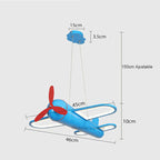 Drift Summit - Plane Hanging Pendant Light Childrens Lighting