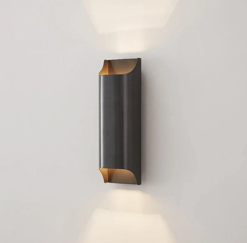 Meadow Hearth - Modern Brass LED Wall Lamp Foyer