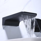 Drift Fjord - Modern Wall Mount Waterfall Bathroom Faucet