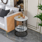 Timber Moss - Oval Coffee Table Small Round Coffee Table