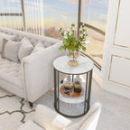 Timber Moss - Oval Coffee Table Small Round Coffee Table