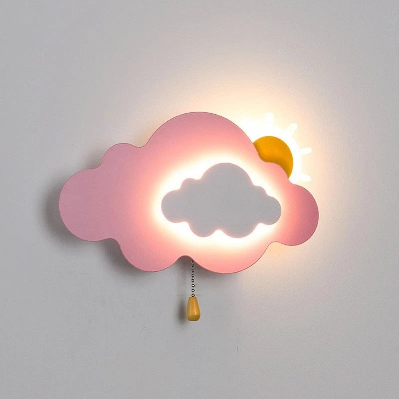 Lunar Halo - Childrens Lighting Cloud Nursery Night Light