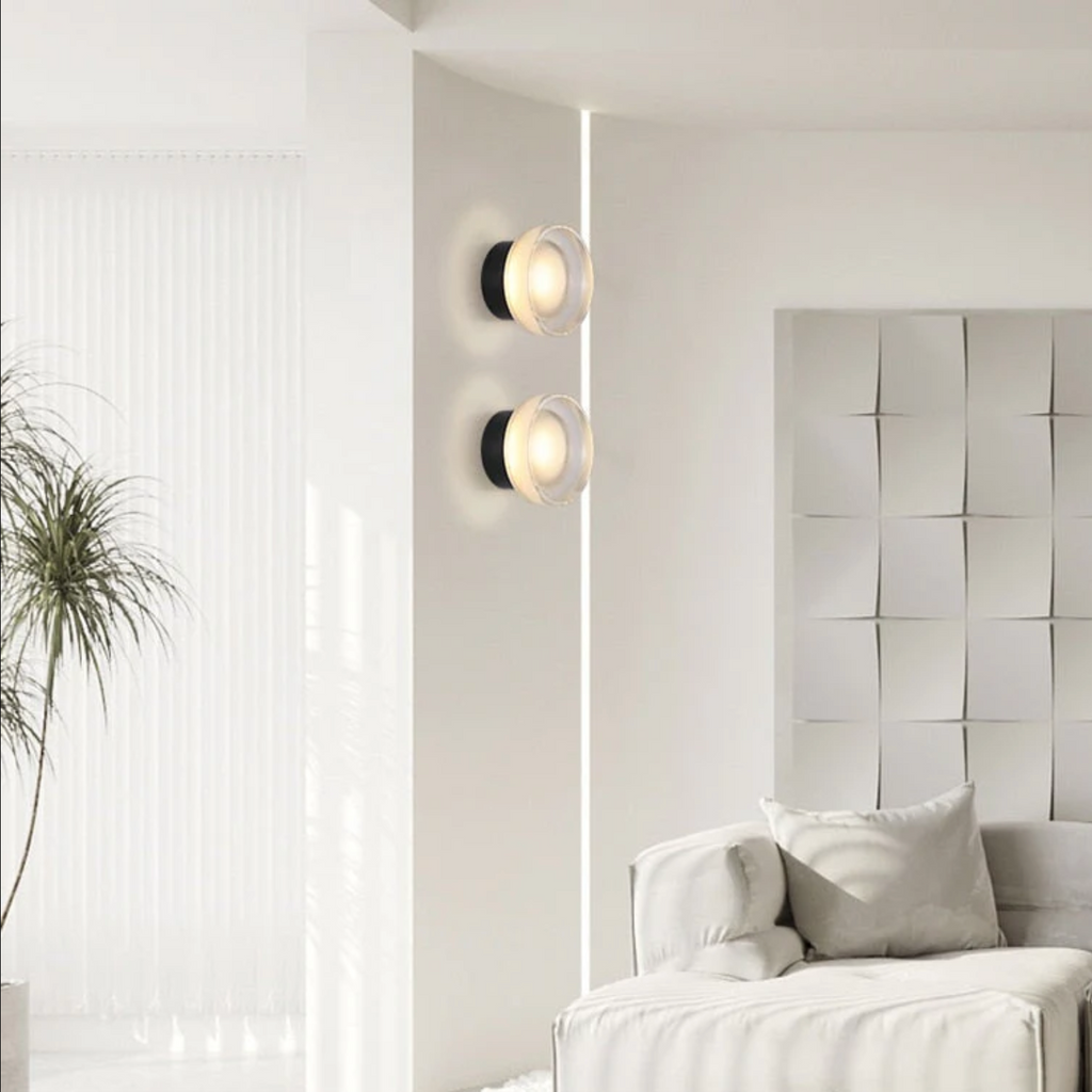 Silver Field - Dome Wall / Ceiling Light