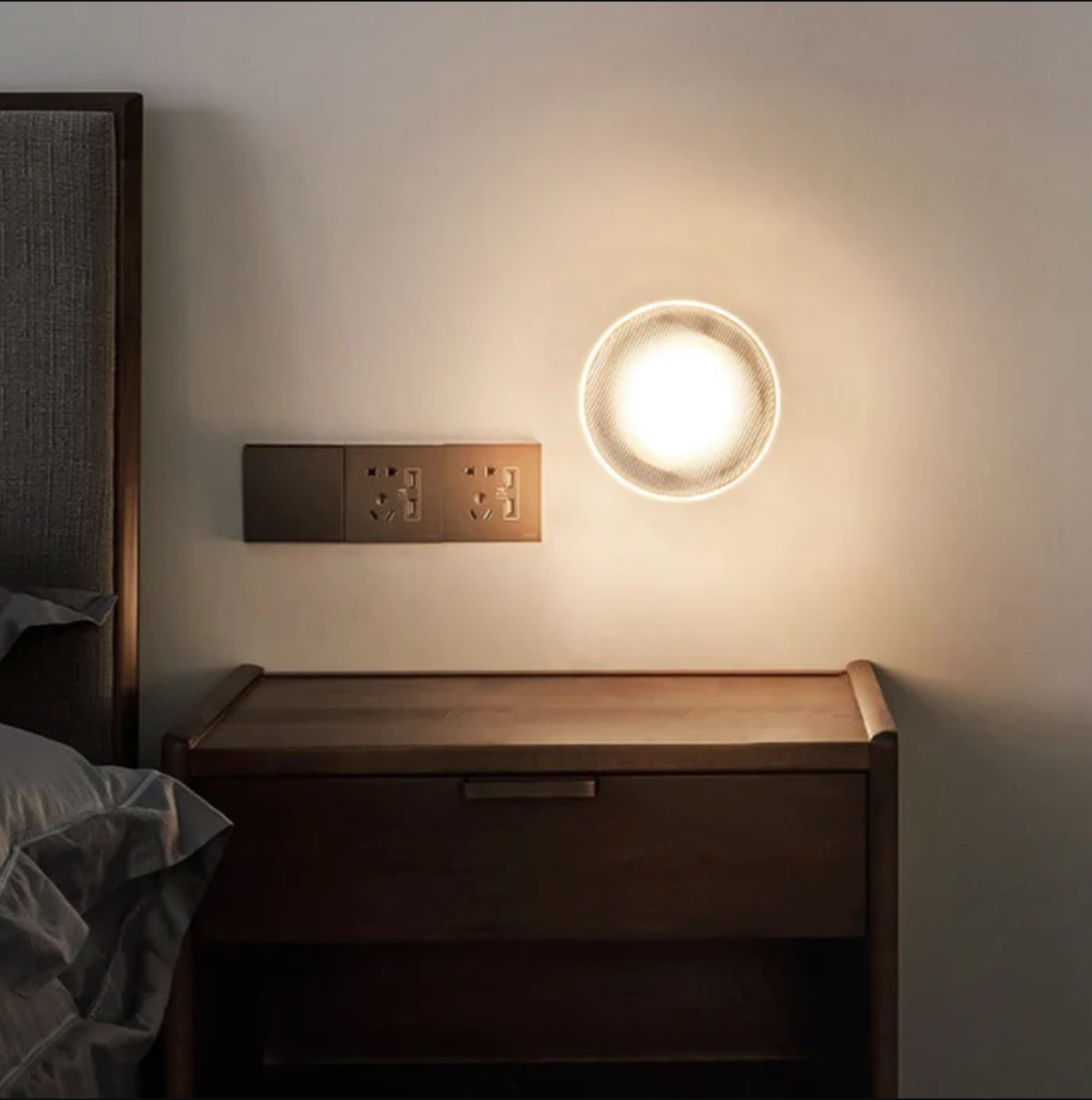 Silver Field - Dome Wall / Ceiling Light