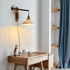 Drift Haven – Adjustable Wood Wall Light