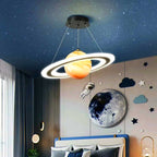 Coastal Loft - Childrens Lighting Planet Pendant Light Nursery Lamp