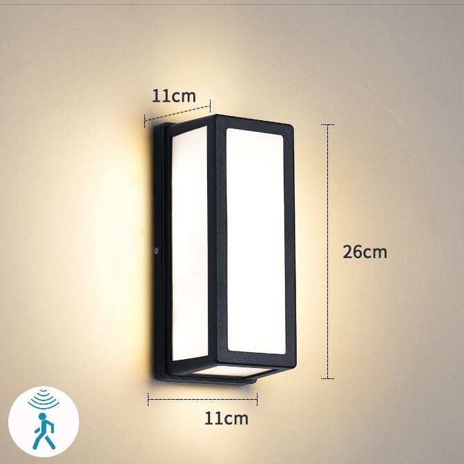 Raven Summit - Motion Activated Light LED Porch Light Commercial Led Outdoor Lighting