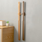 River Wave - Wooden Long Handle Magnetic Shoehorn