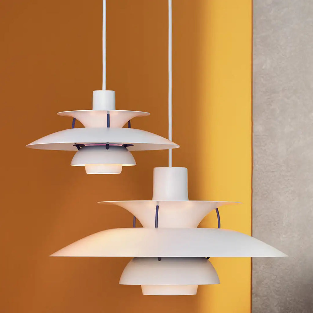 Amber Haven - Colorful Hanging Lamp Bauhaus Furniture