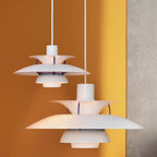 Amber Haven - Colorful Hanging Lamp Bauhaus Furniture