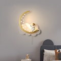 Hazel Crescent - Moon Nursery Light Fixture Childrens Lighting