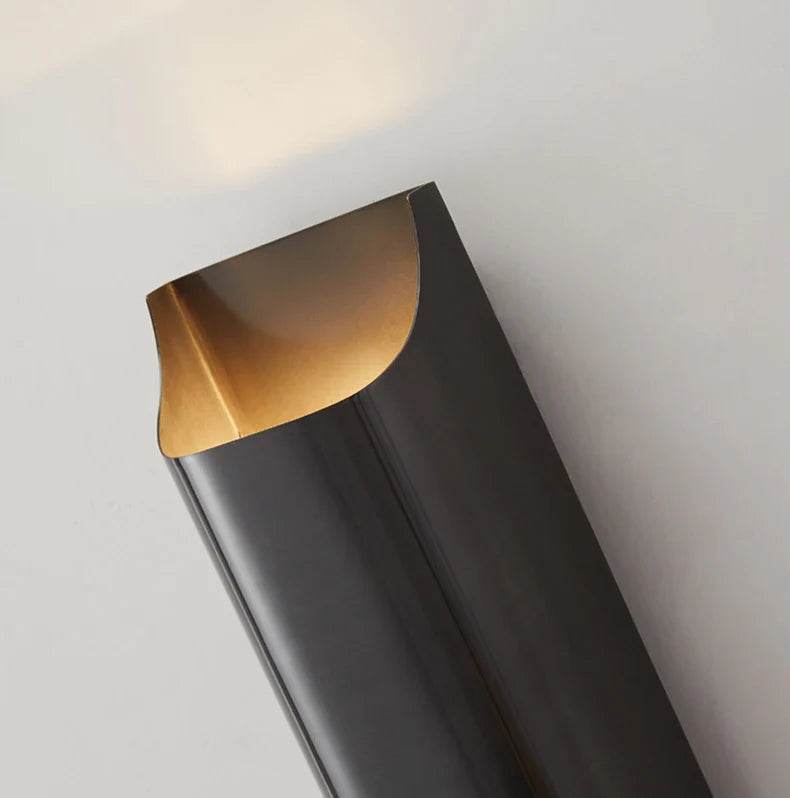 Meadow Hearth - Modern Brass LED Wall Lamp Foyer