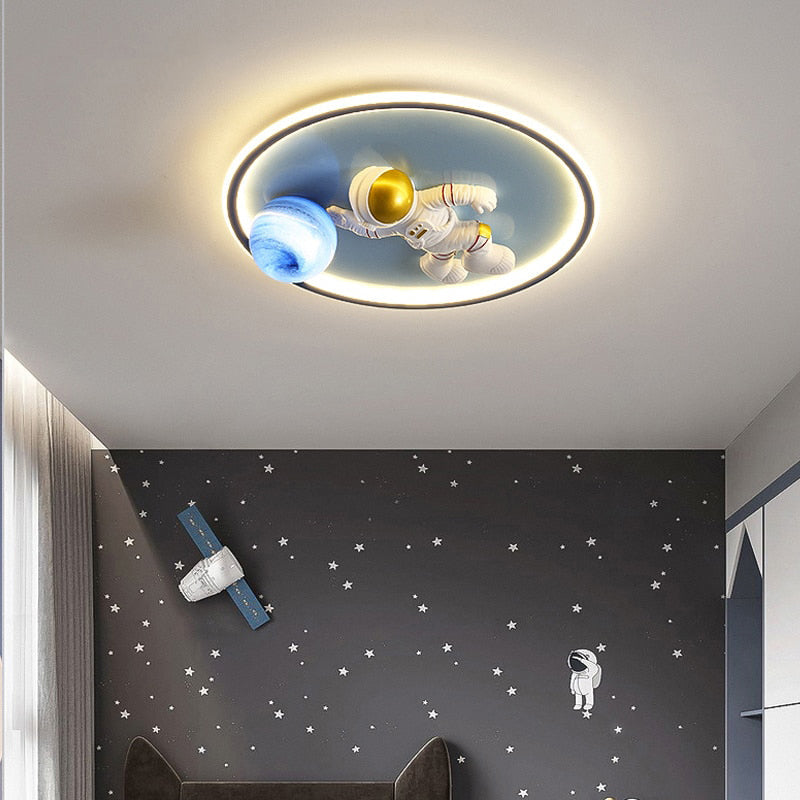 Cedar Ridge - Space Flush Mount Light Childrens Lighting