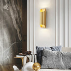Meadow Hearth - Modern Brass LED Wall Lamp Foyer