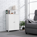 Pine Opal - Wooden Double Door Bathroom Floor Cabinet