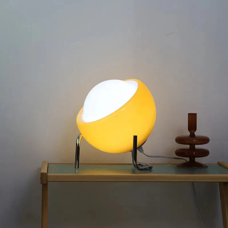 Seafoam Aurora - Glass Table Lamp Bauhaus Furniture