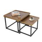Sable Corner - Square Coffee Table Set