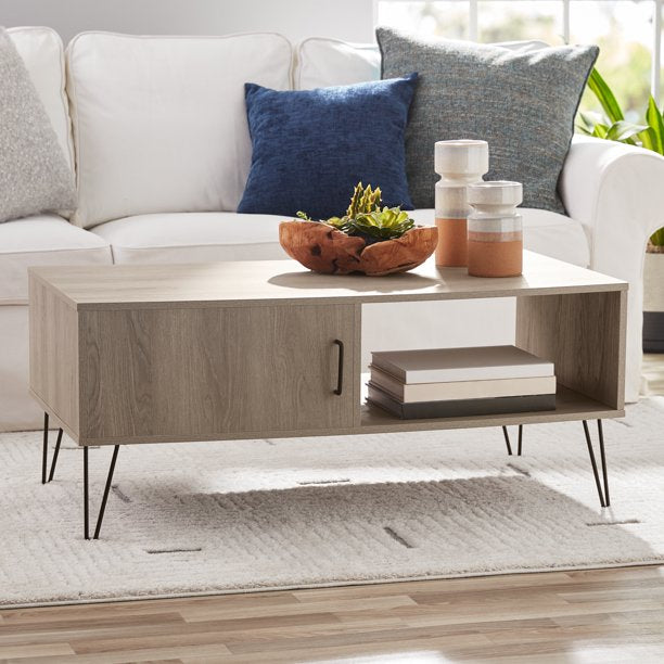 River Harbour - Modern Wood Coffee Table with Storage Square Coffee table with Storage