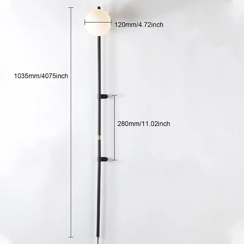 Midnight Sands - Nordic Plug in Wall Lamp Sconce