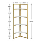 Snow Harbor Vessel - Corner Shelves Nordic Shower Corner Shelf