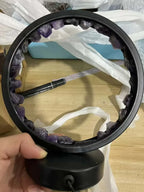 Vale - Amethys Crystal Ring Lamp