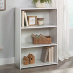 Ivory Moss - Wood Shelves Living Room Shelves Display Shelves 3 Shelf Bookcase