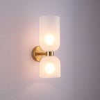 Copper Ember Birch – Nordic Modern Glass Wall Light Fixture