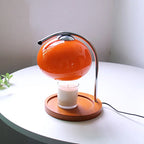 Lunar Stone - Vintage Glass Table Lamp Candle Warmer Lamp Bauhaus Furniture