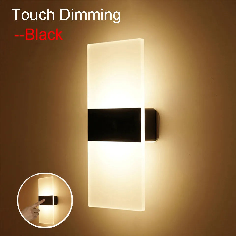 Ocean Cobalt - Rechargeable Wall Light with Switch Dimmable