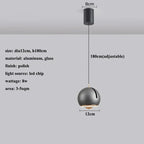 Bright Opal - Modern Adjustable LED Pendant Light