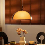 Solis - Amber Glow Dome Pendant Light