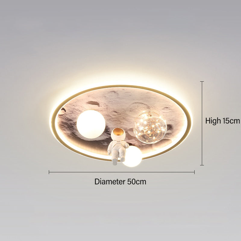 Cedar Ridge - Space Flush Mount Light Childrens Lighting