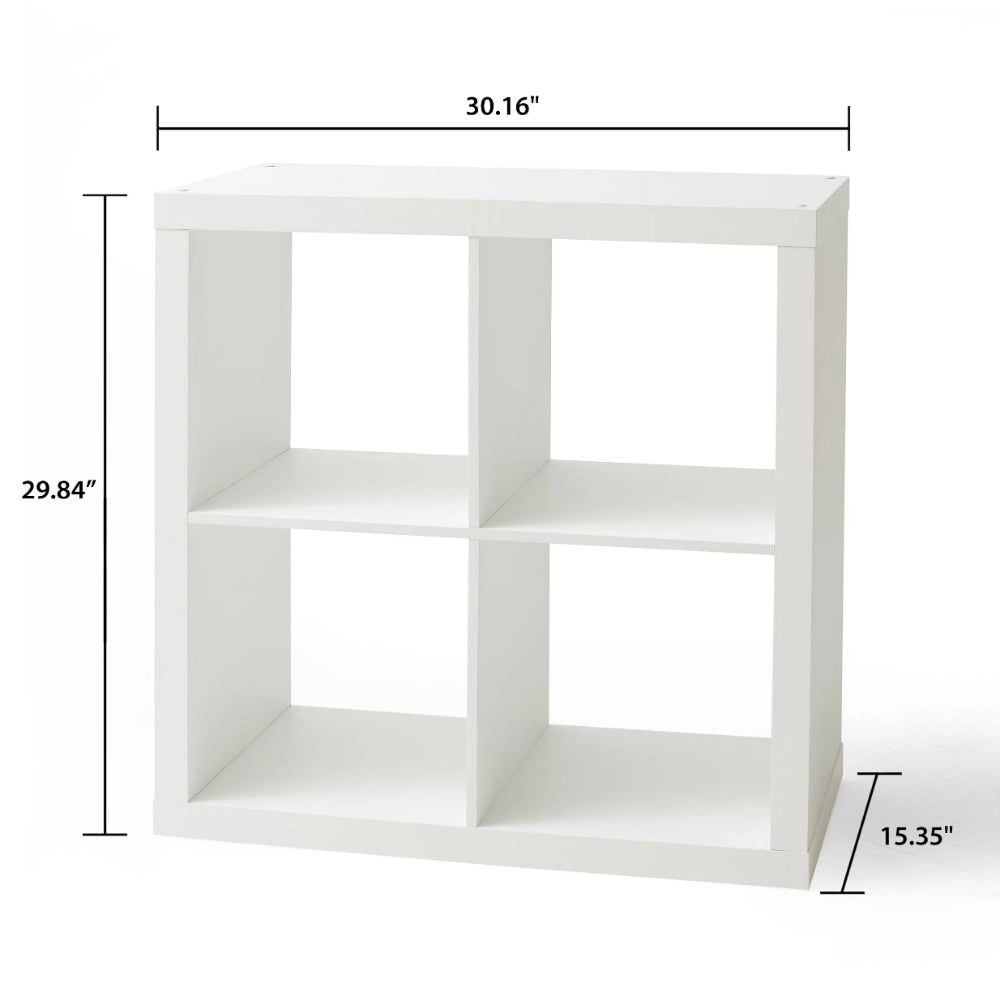 Silent Velvet - Cube Drawer Organizer Cubicle Storage Wood Shelves
