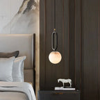 Copper Studio - Real Natural Marble Pendant Light