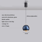 Bright Opal - Modern Adjustable LED Pendant Light