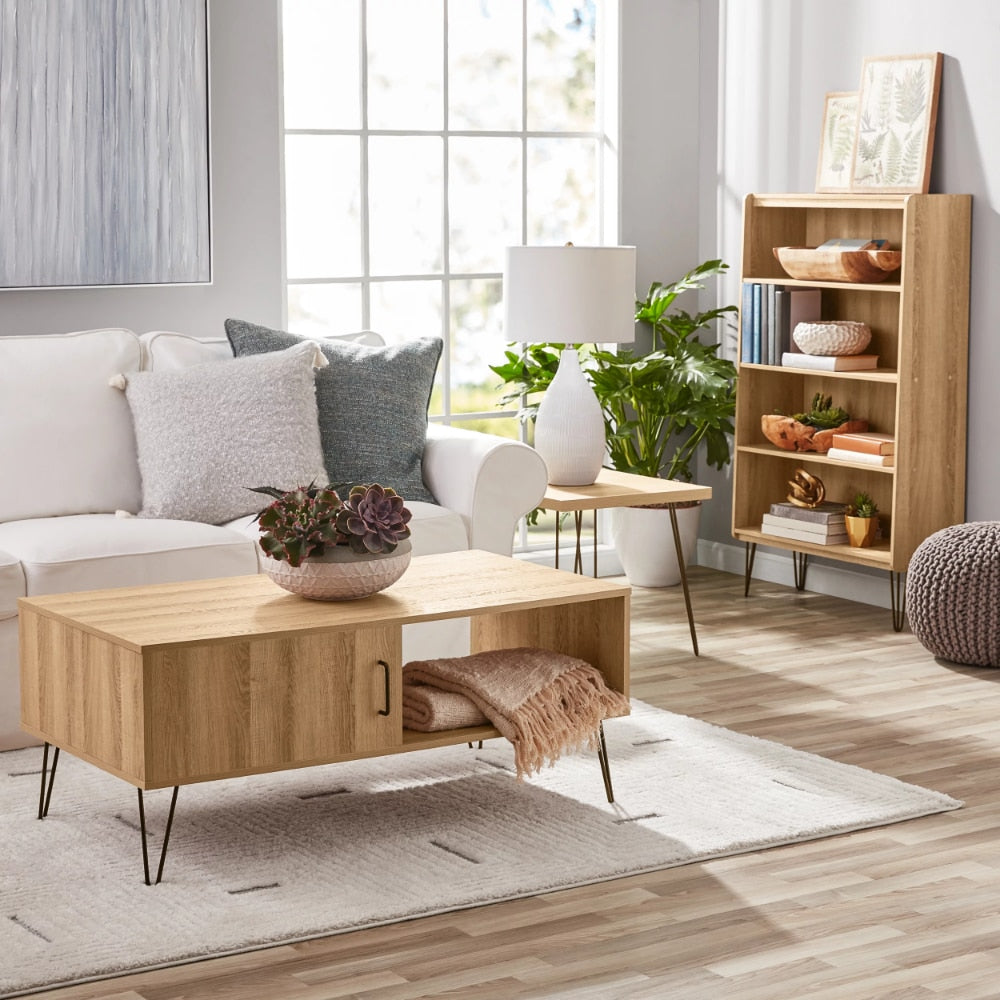 River Harbour - Modern Wood Coffee Table with Storage Square Coffee table with Storage