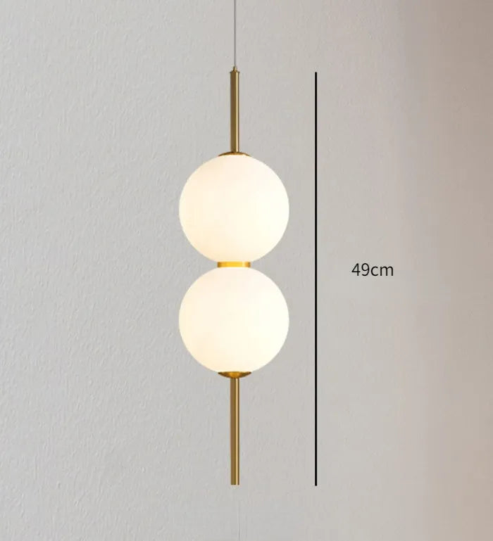 Serene Pearl - Modern Glass Pendant Lights Pendant Lights for Bedroom