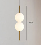 Serene Pearl - Modern Glass Pendant Lights Pendant Lights for Bedroom