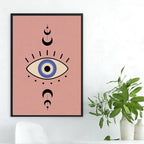 Linden - Abstract Eye Quotes Canvas Art
