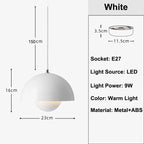 Seafoam Bay – Bauhaus Pendant Light Flowerpot