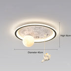 Cedar Ridge - Space Flush Mount Light Childrens Lighting