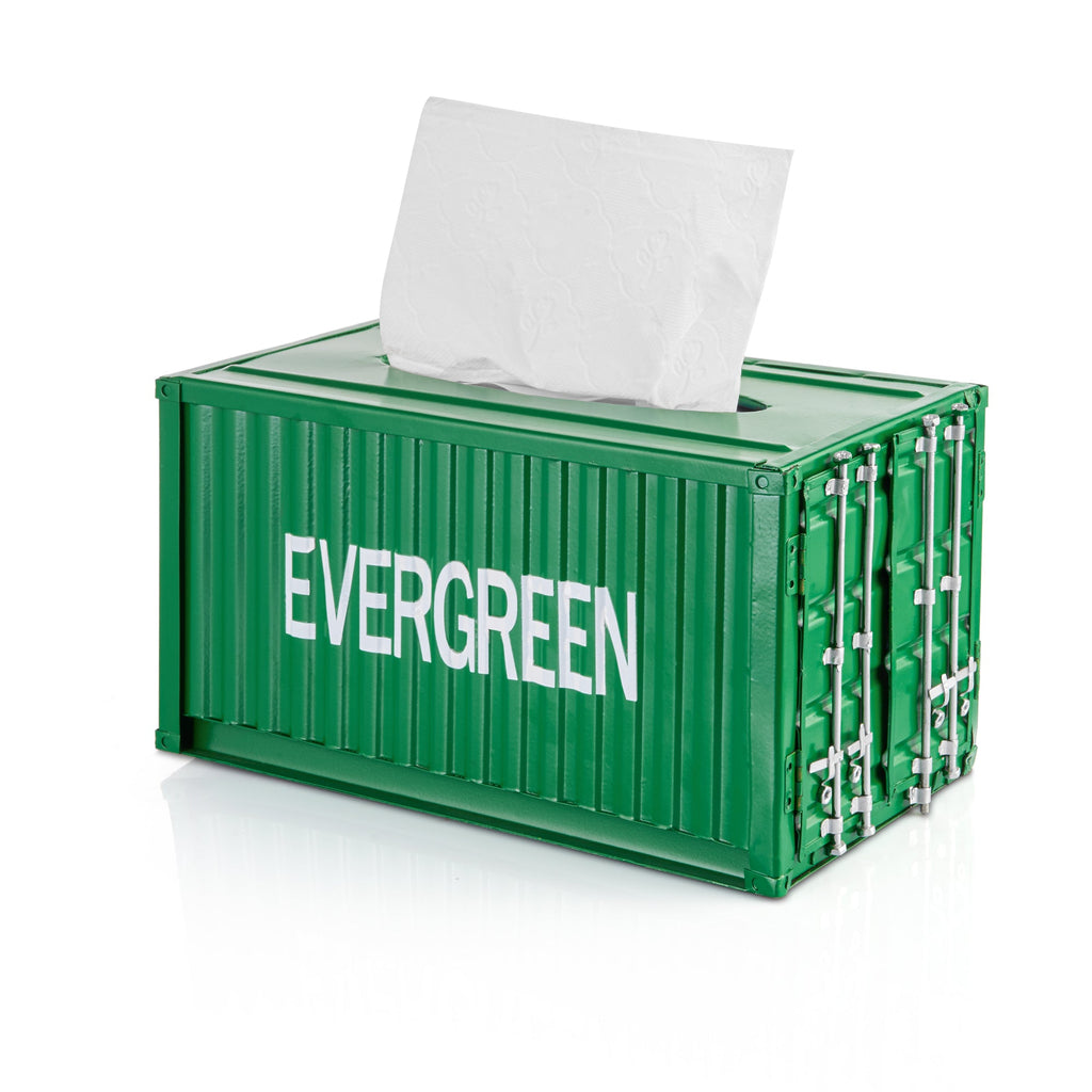 Leif - Shipping Container Tissue Box