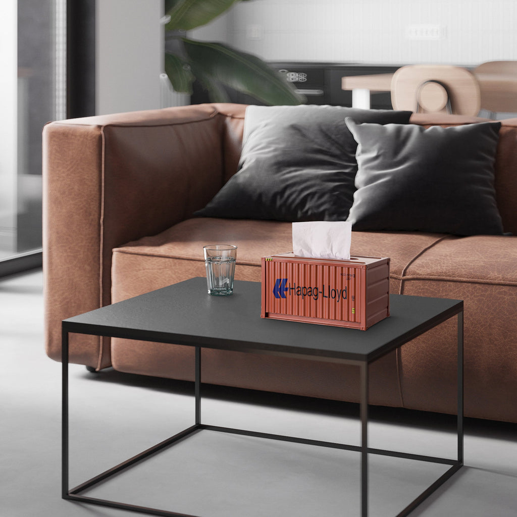 Leif - Shipping Container Tissue Box