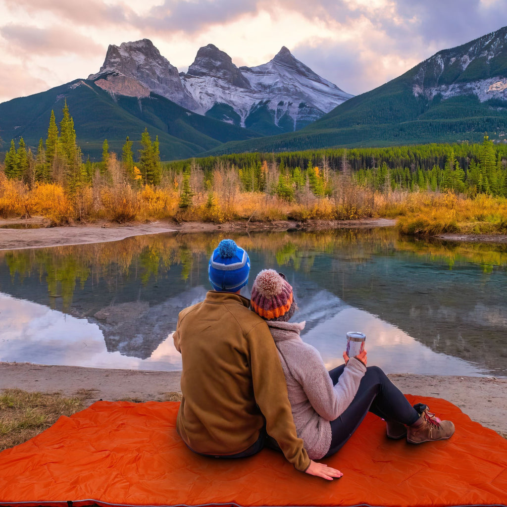 Talia - Outdoor Camping Blanket, Warm, Water Resistant for Travel