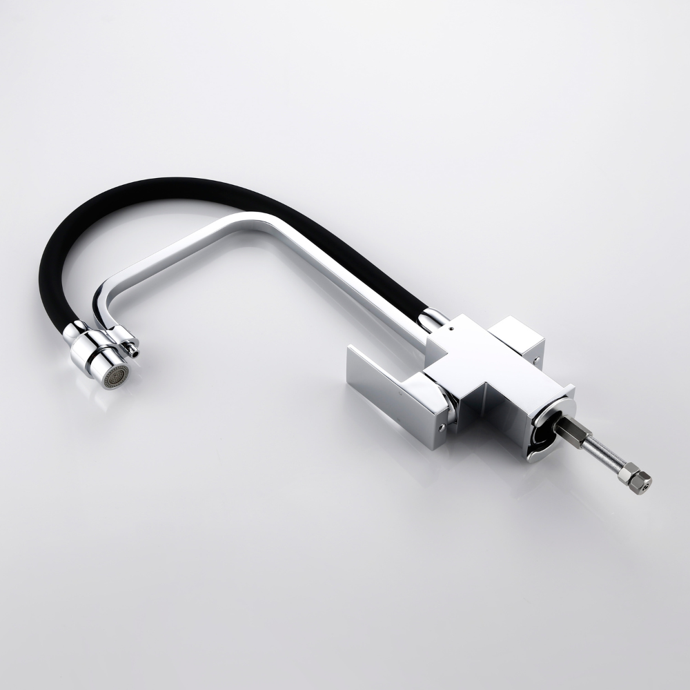 Ivory Haven - Black Chrome Kitchen Faucet