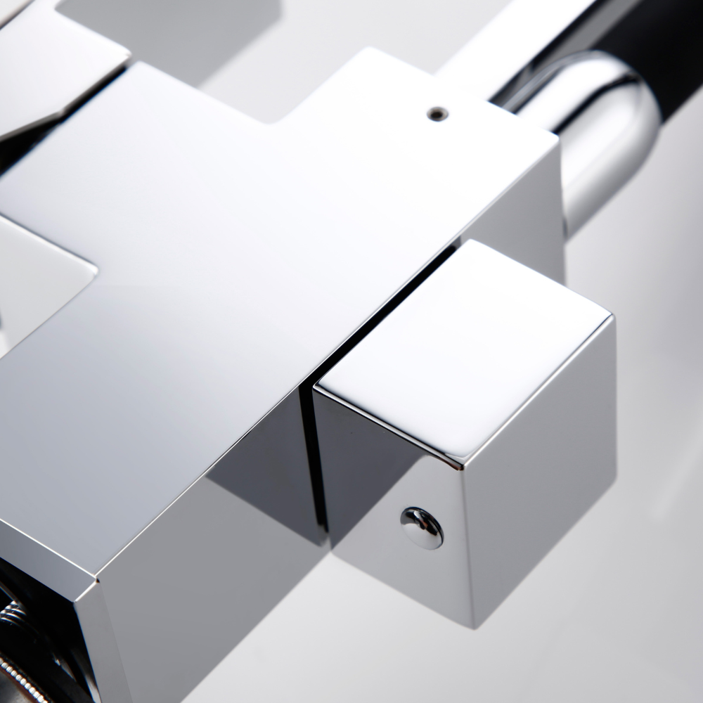 Ivory Haven - Black Chrome Kitchen Faucet
