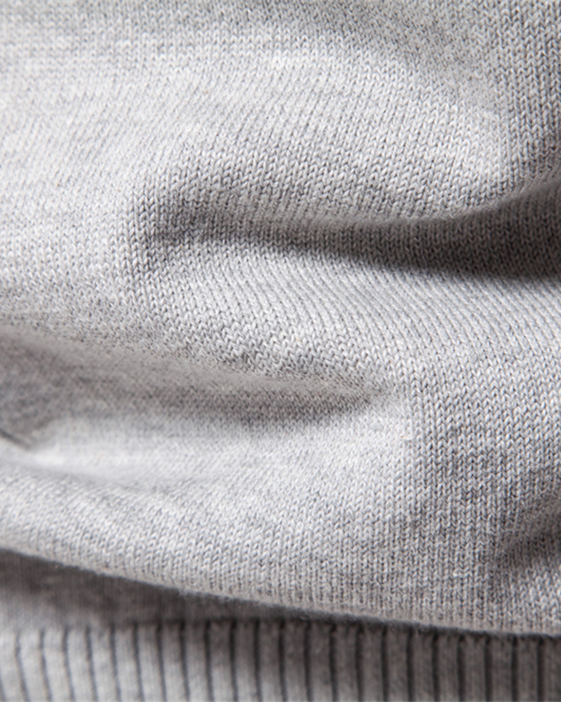 Xavier Cotton Blend Crewneck Pullover – Crosshatch Pattern Ribbed Trim Sweater