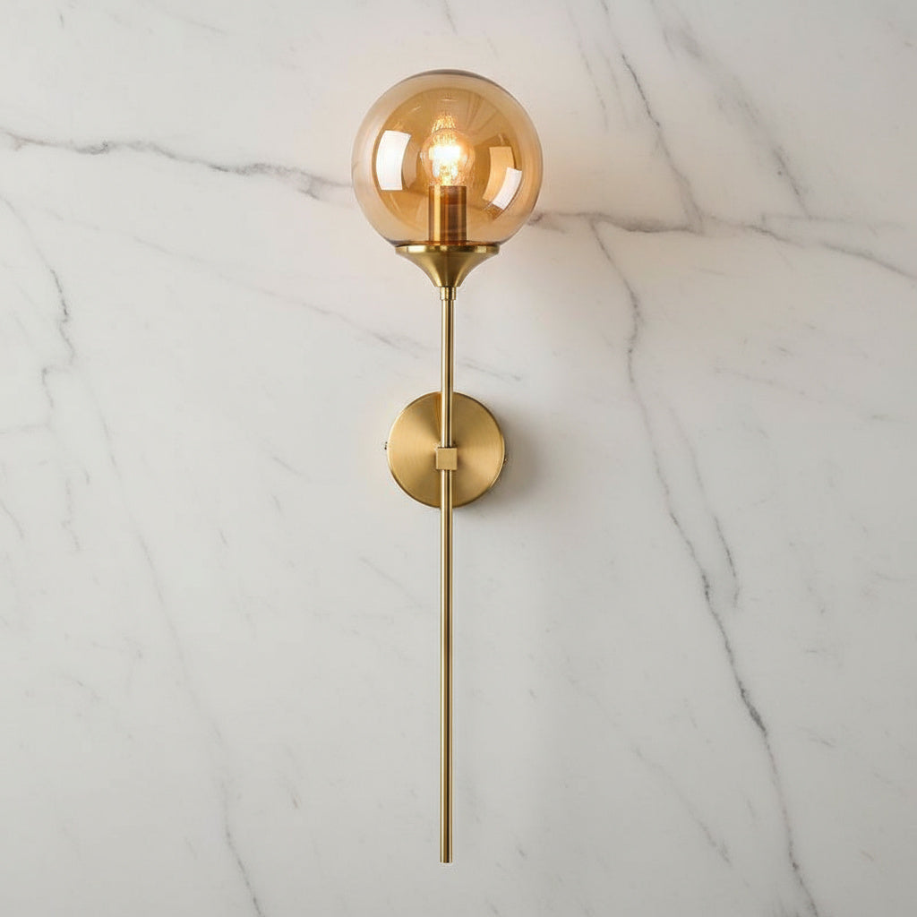 Minimal Canyon - Modern Glass Wall Sconce