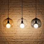 Ivory Field - Modern Glass Pendant Light